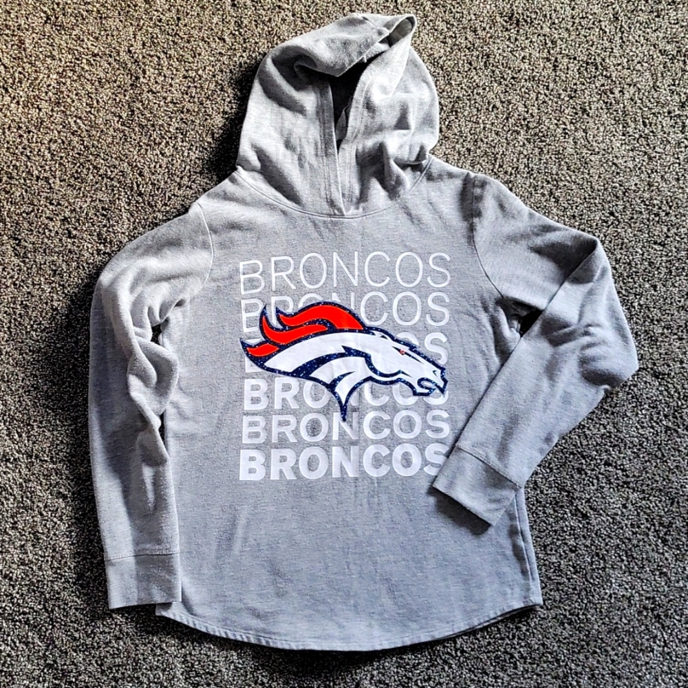 Broncos hooded long sleeve t-shirt